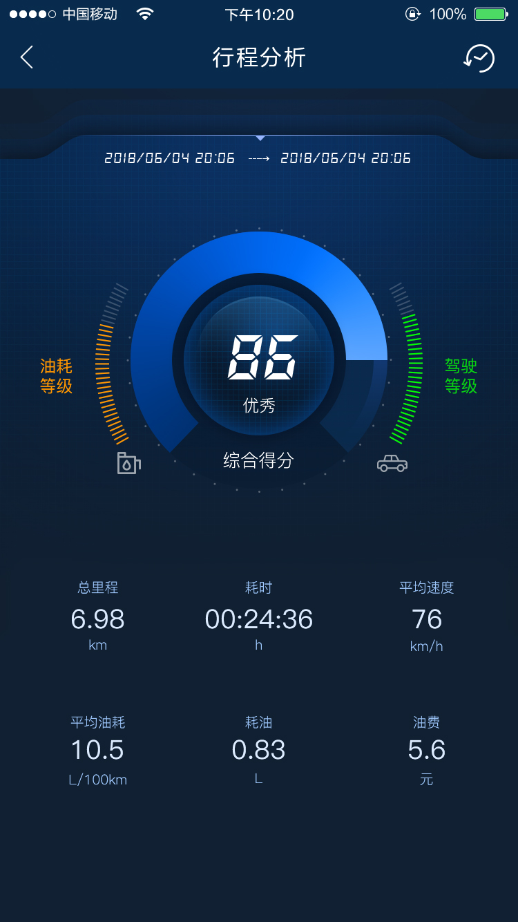 BMW智能汽车胎压监测APP UI设计(图3)