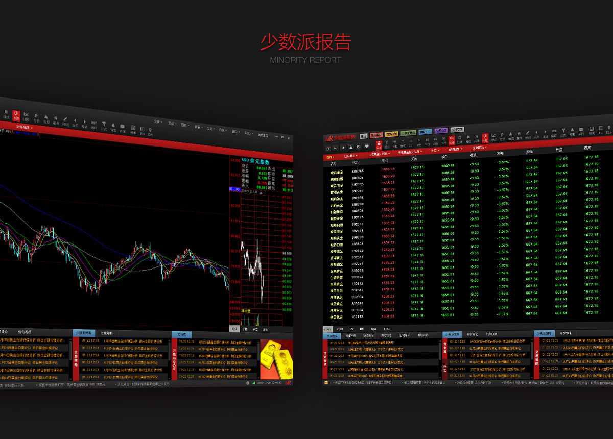 金融数据管理软件UI设计(图2)